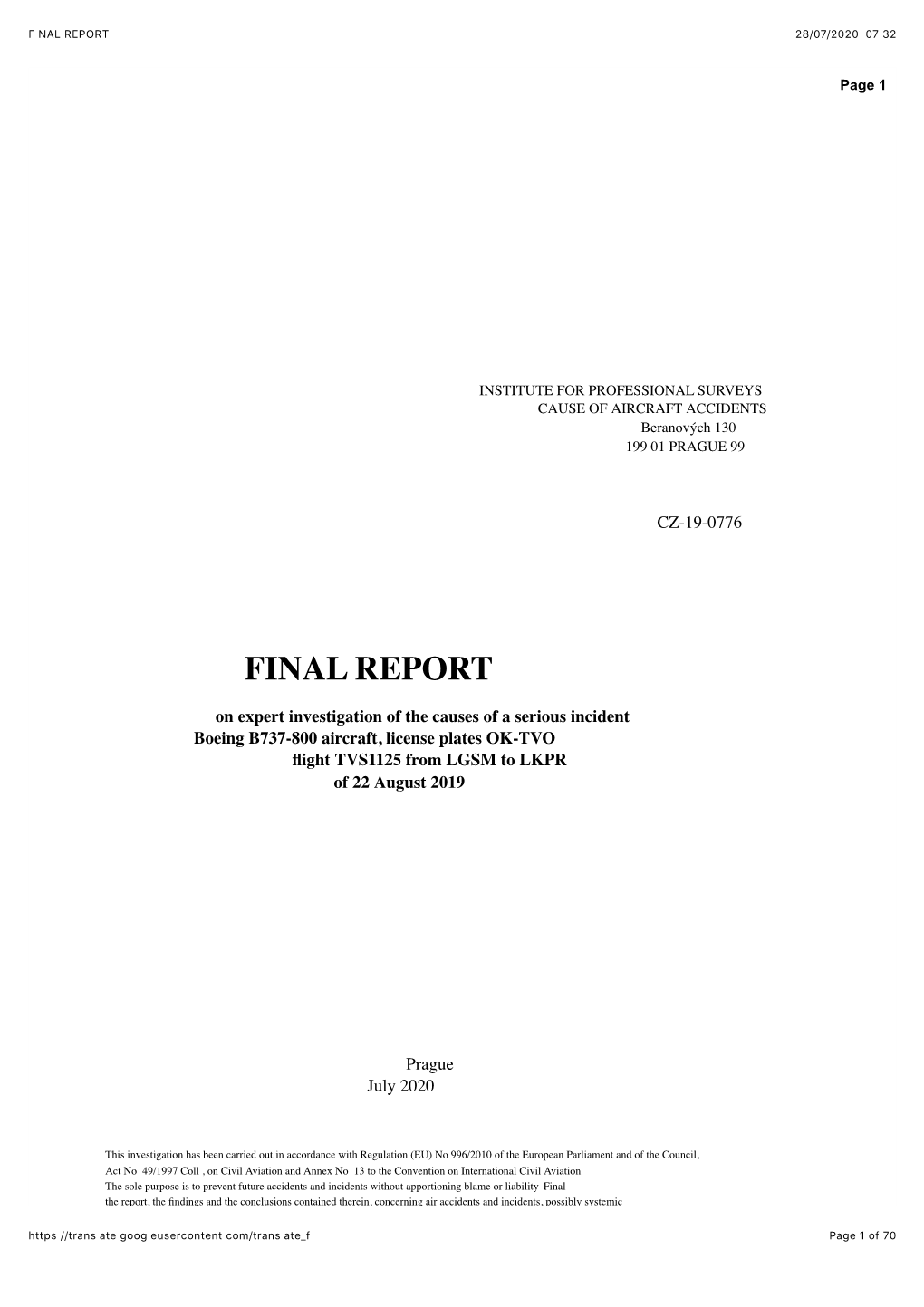 Final Report