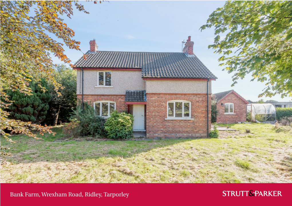 Bank Farm, Wrexham Road, Ridley, Tarporley