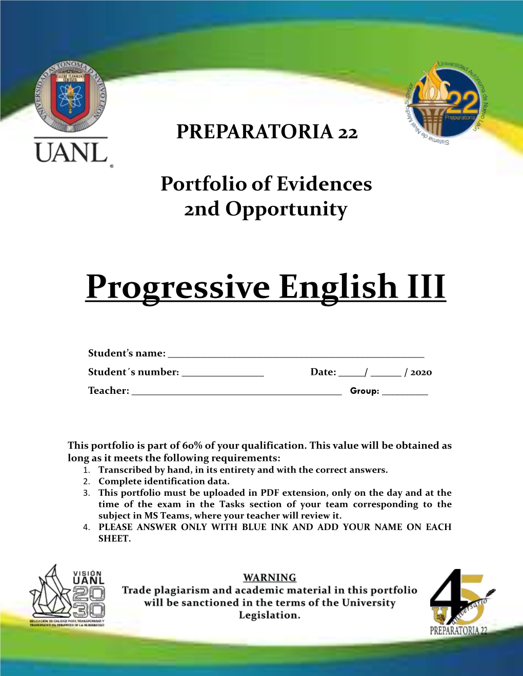 Progressive English III