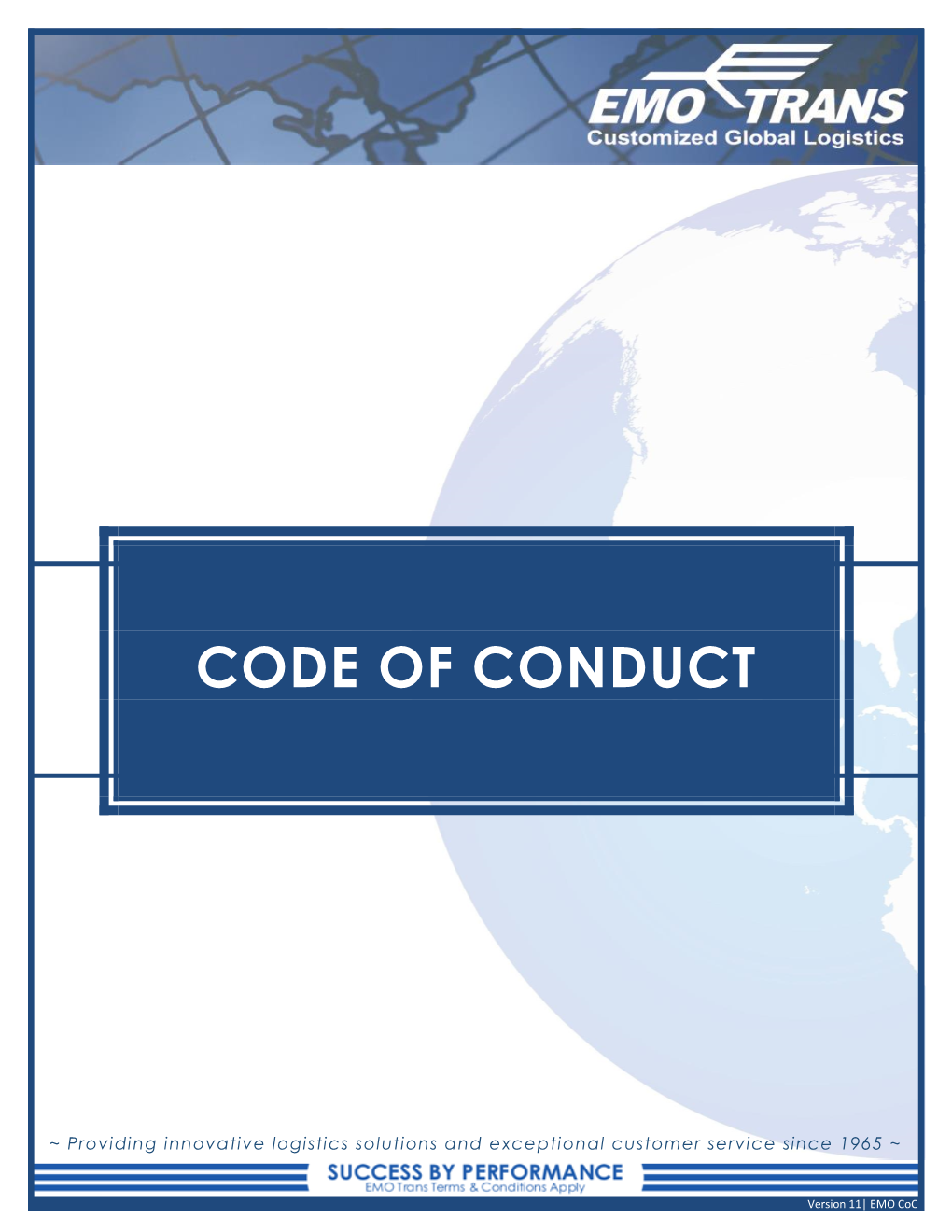 Code of Conduct