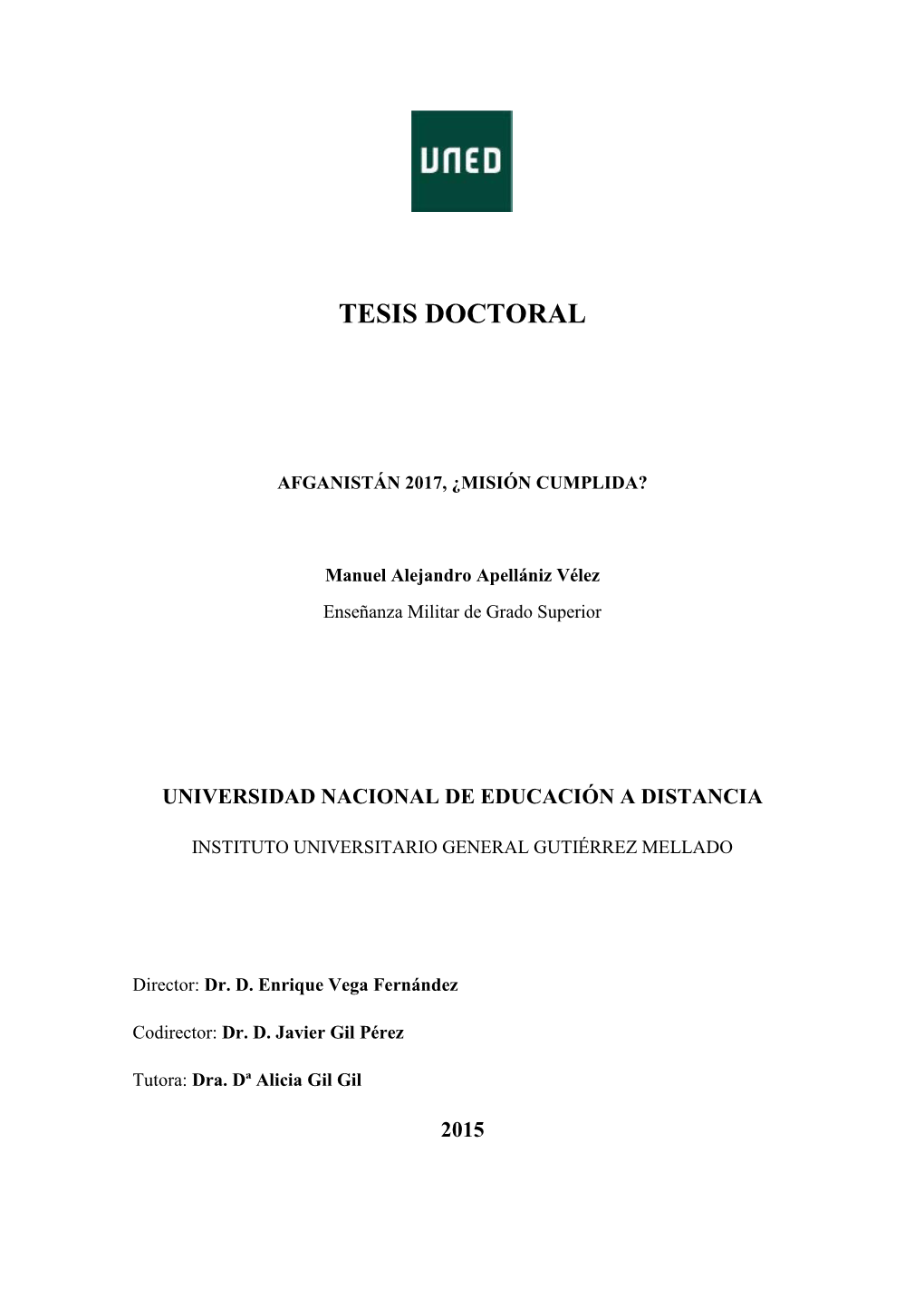 Tesis Doctoral