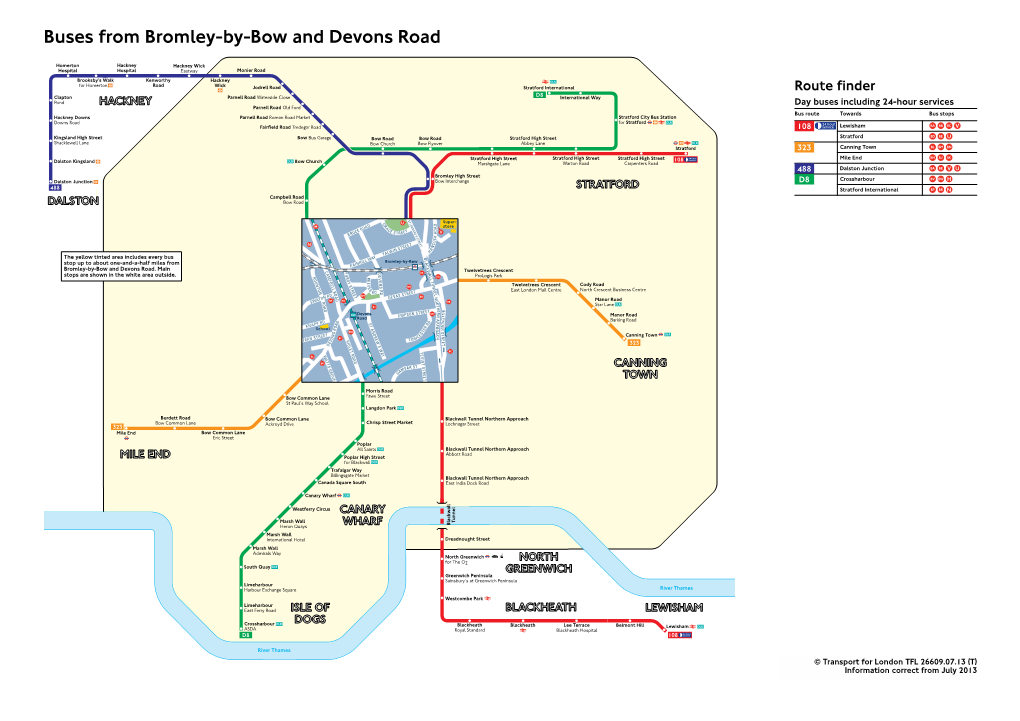 Bromley-By-Bow and Devons Road