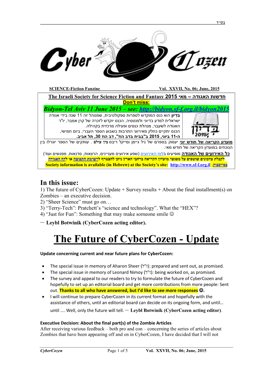 Cybercozen Jun 2015