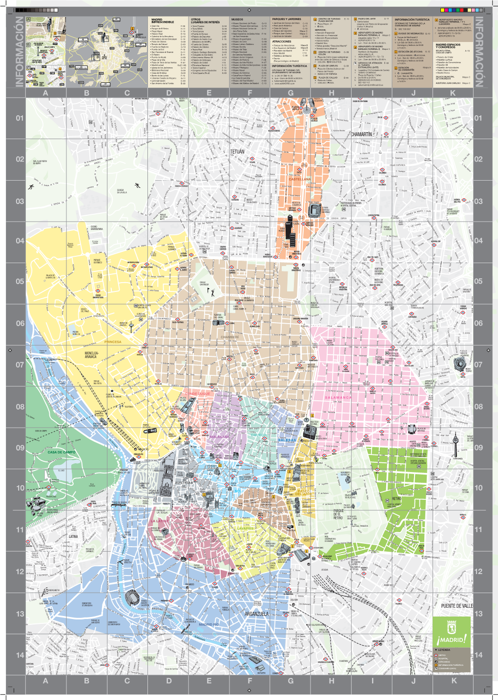 Mapa Madrid 2011 COLOR