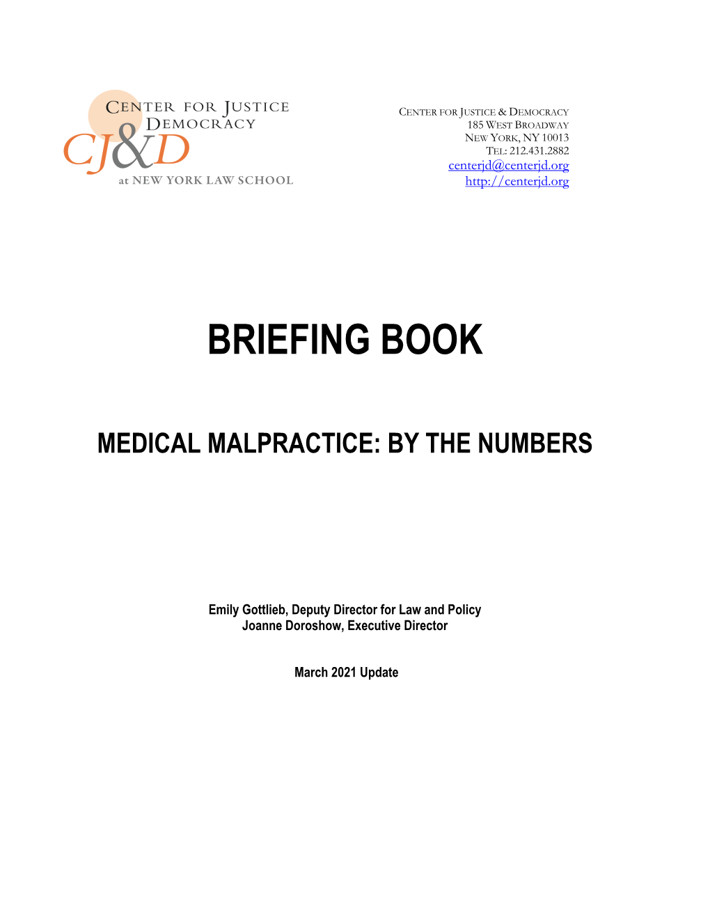 Full Briefing Book