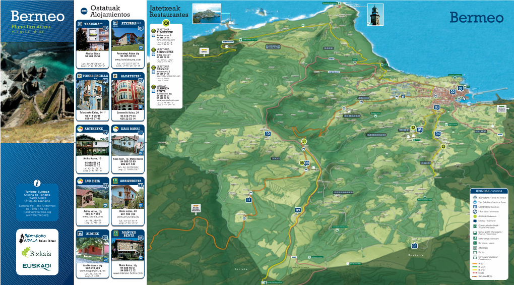 Mapa Bermeo Callejero.Fh11