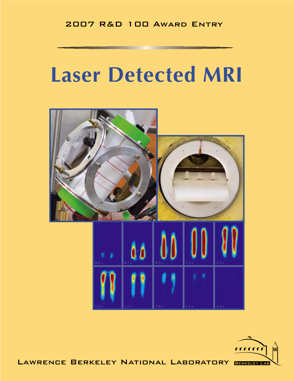 Laser-Detected MRI