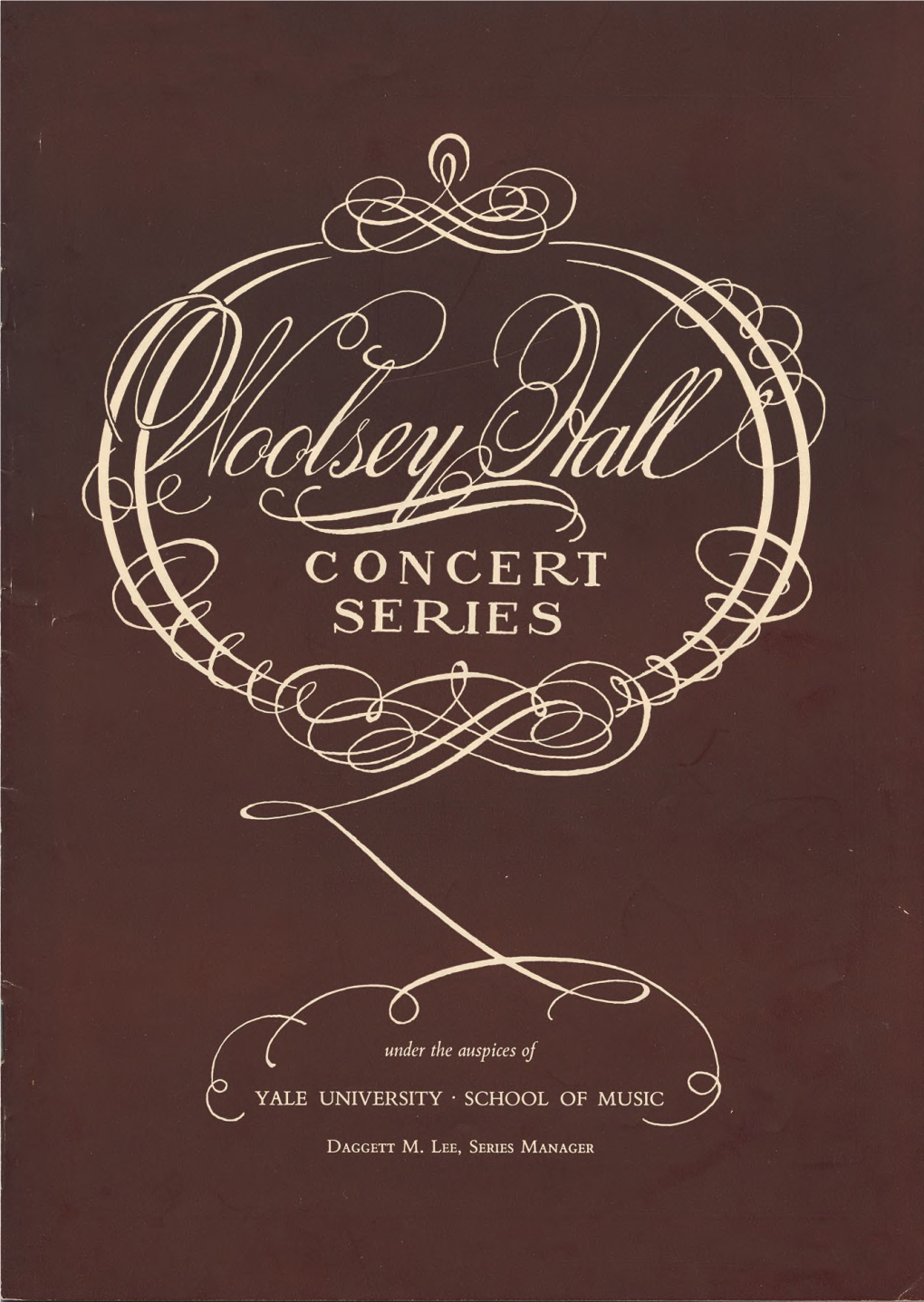 WOOLSEY HALL CONCERT SERIES Quality Stationery, Greeting Cards, Novelty Gift Items