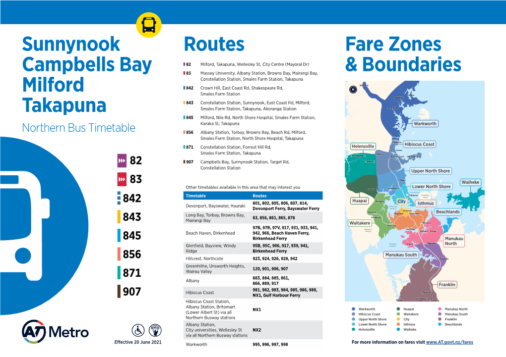 Sunnynook, Campbells Bay, Milford, Takapuna (PDF 926KB)