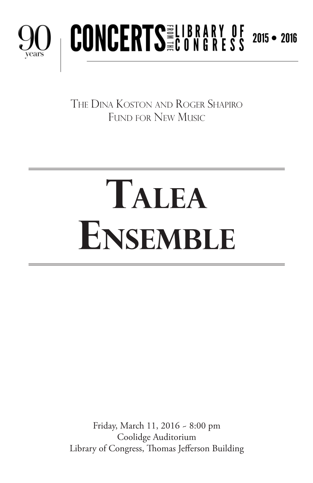 Talea Ensemble