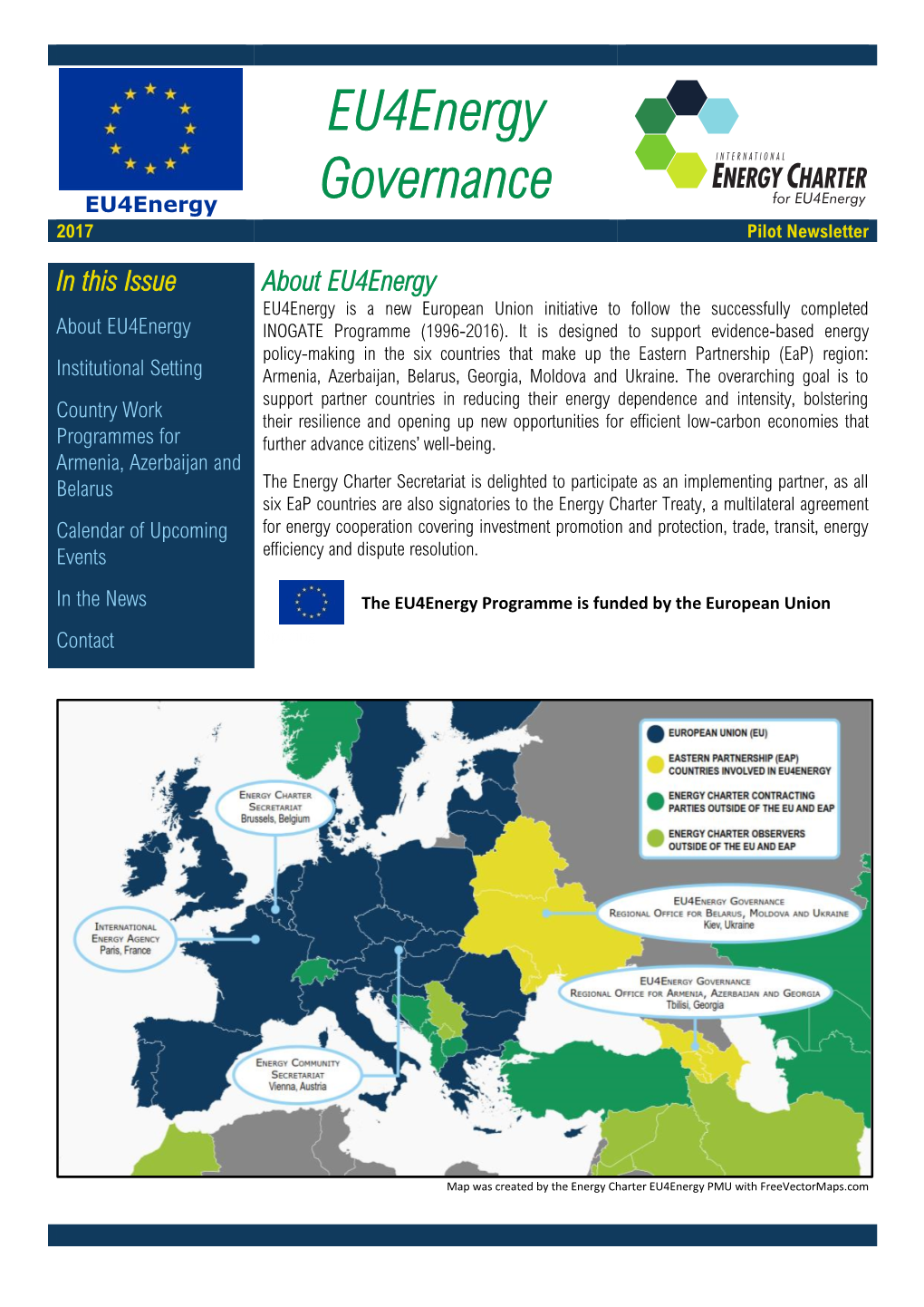 Eu4energy Governance 2017 Pilot Newsletter
