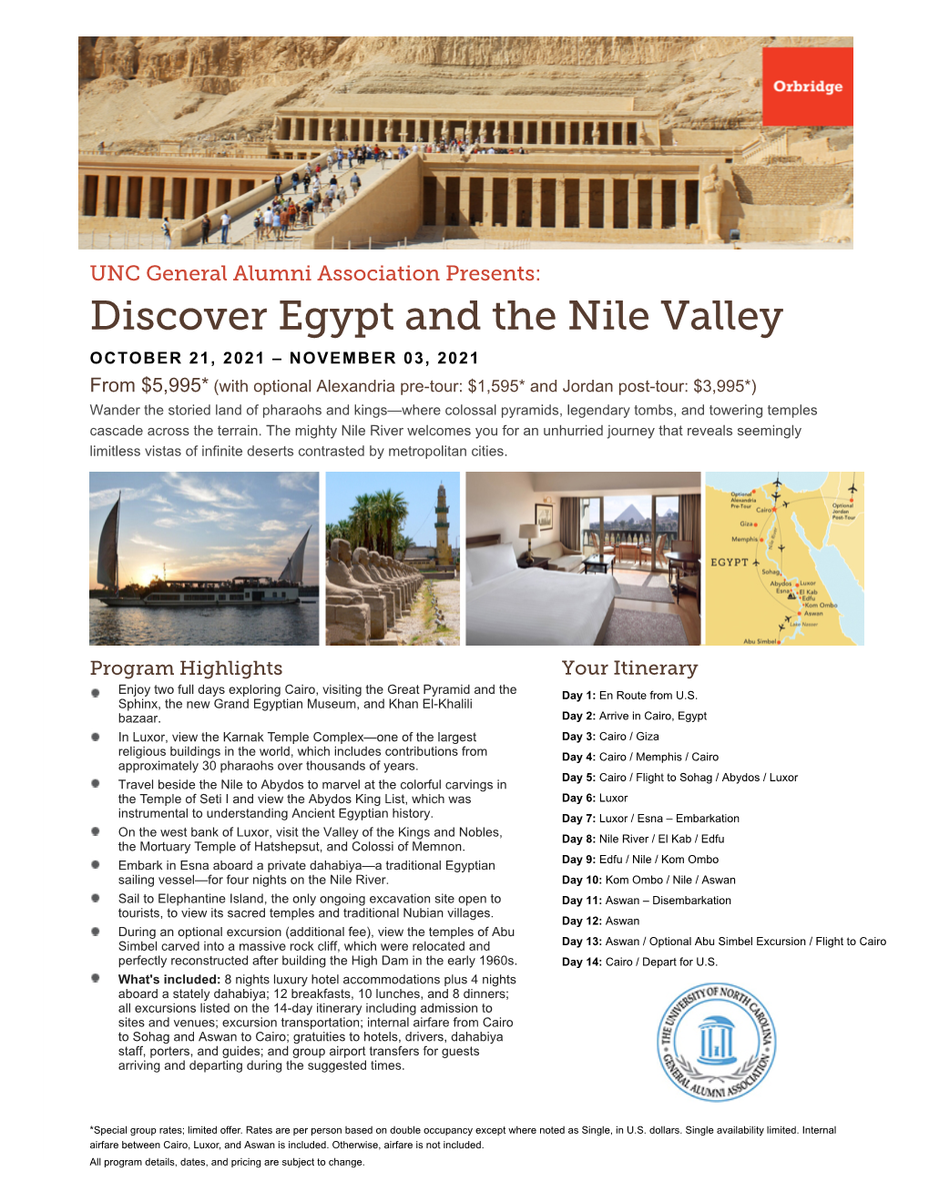 Discover Egypt and the Nile Valley