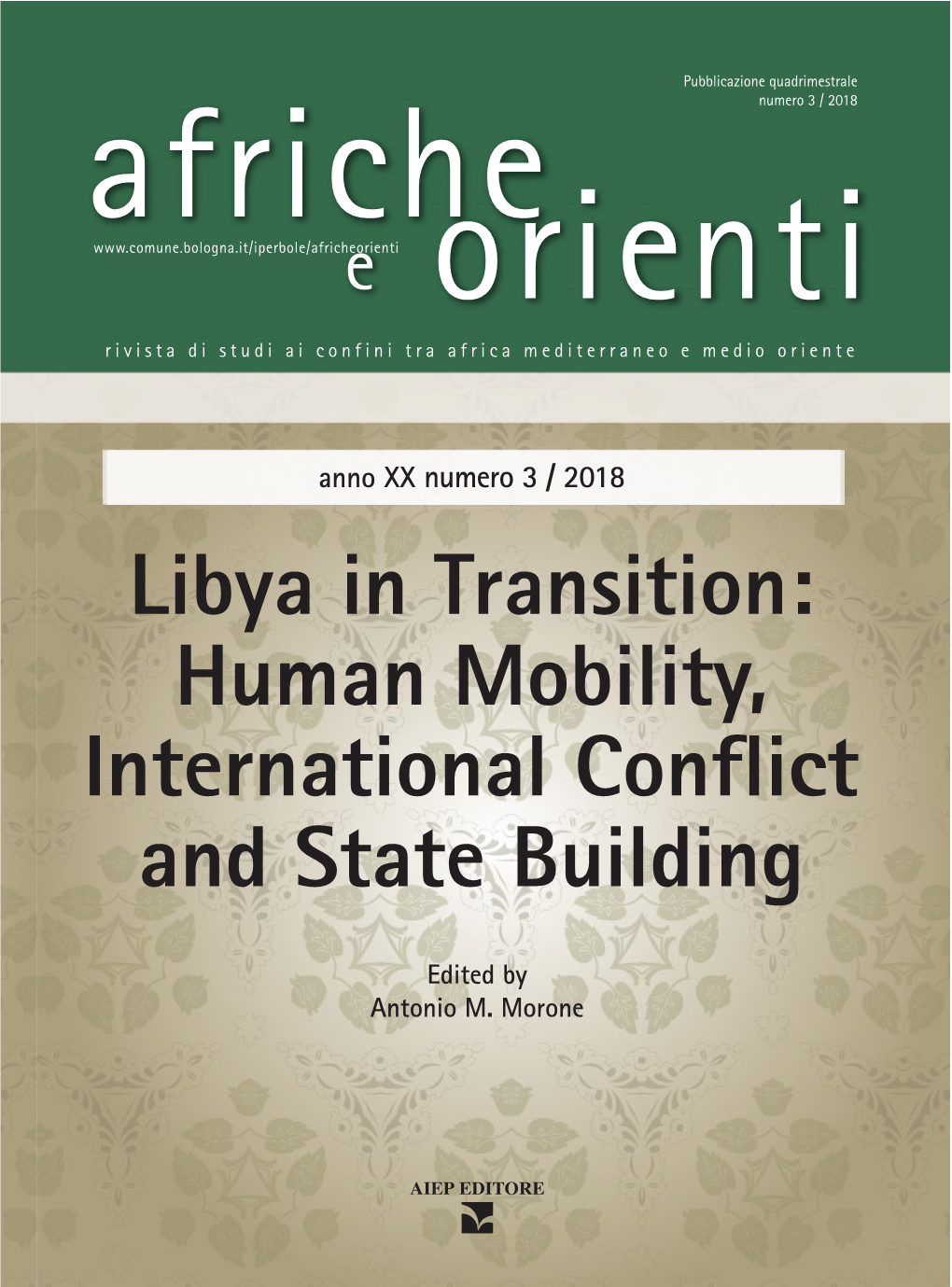 Human Mobility, International Conflict and State Building