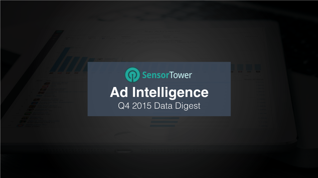 Q4 2015 Data Digest �2 Key Highlights Click on the Page Number to Jump There