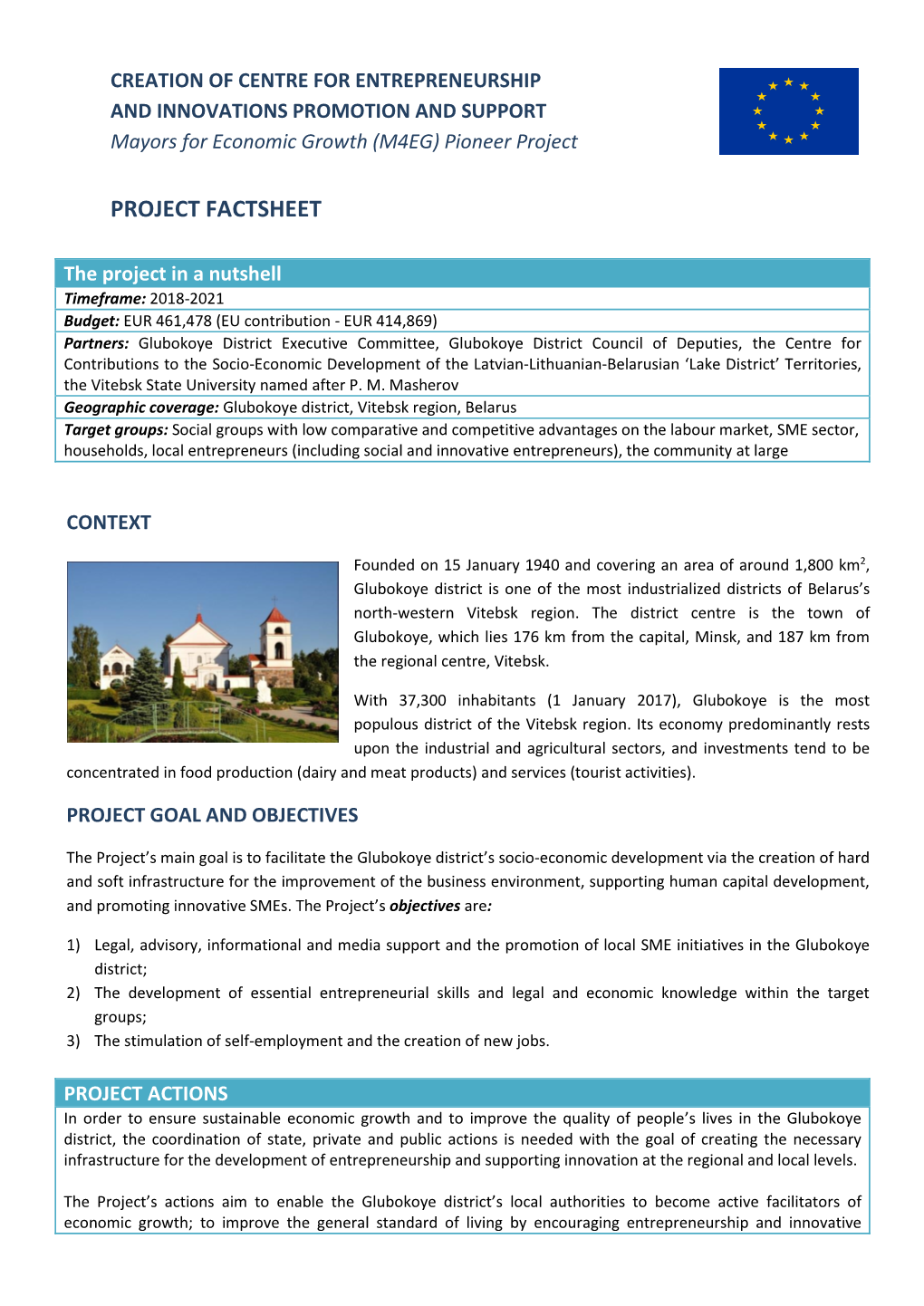 Project Factsheet