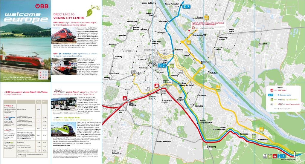 Direct Lines to Vienna City Centre