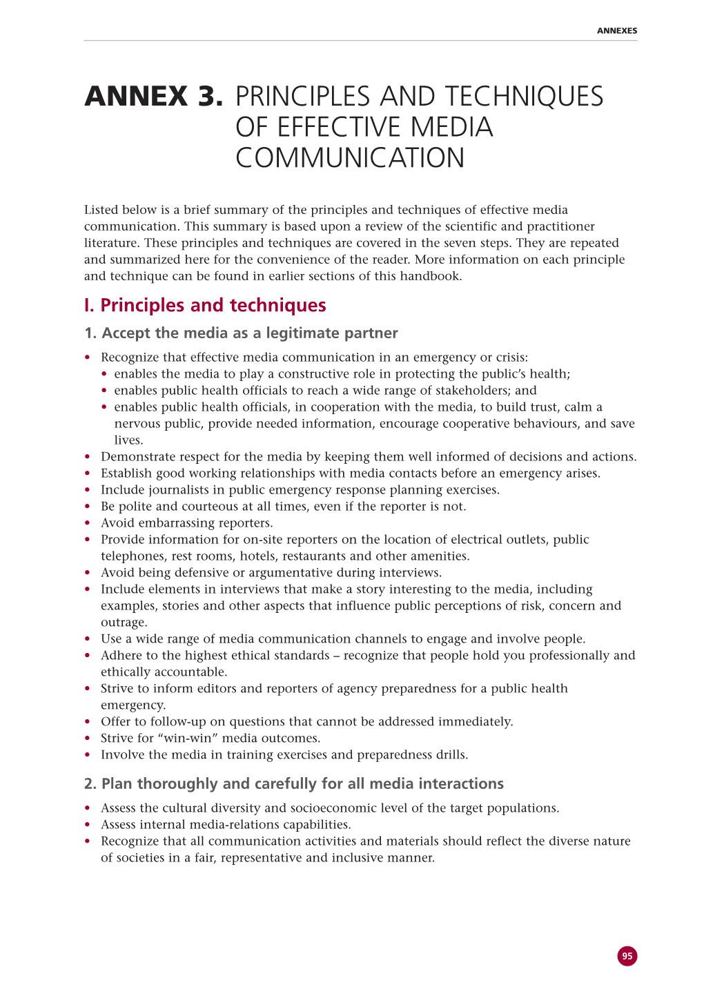 Principles and Techniques of Effective Media Communication