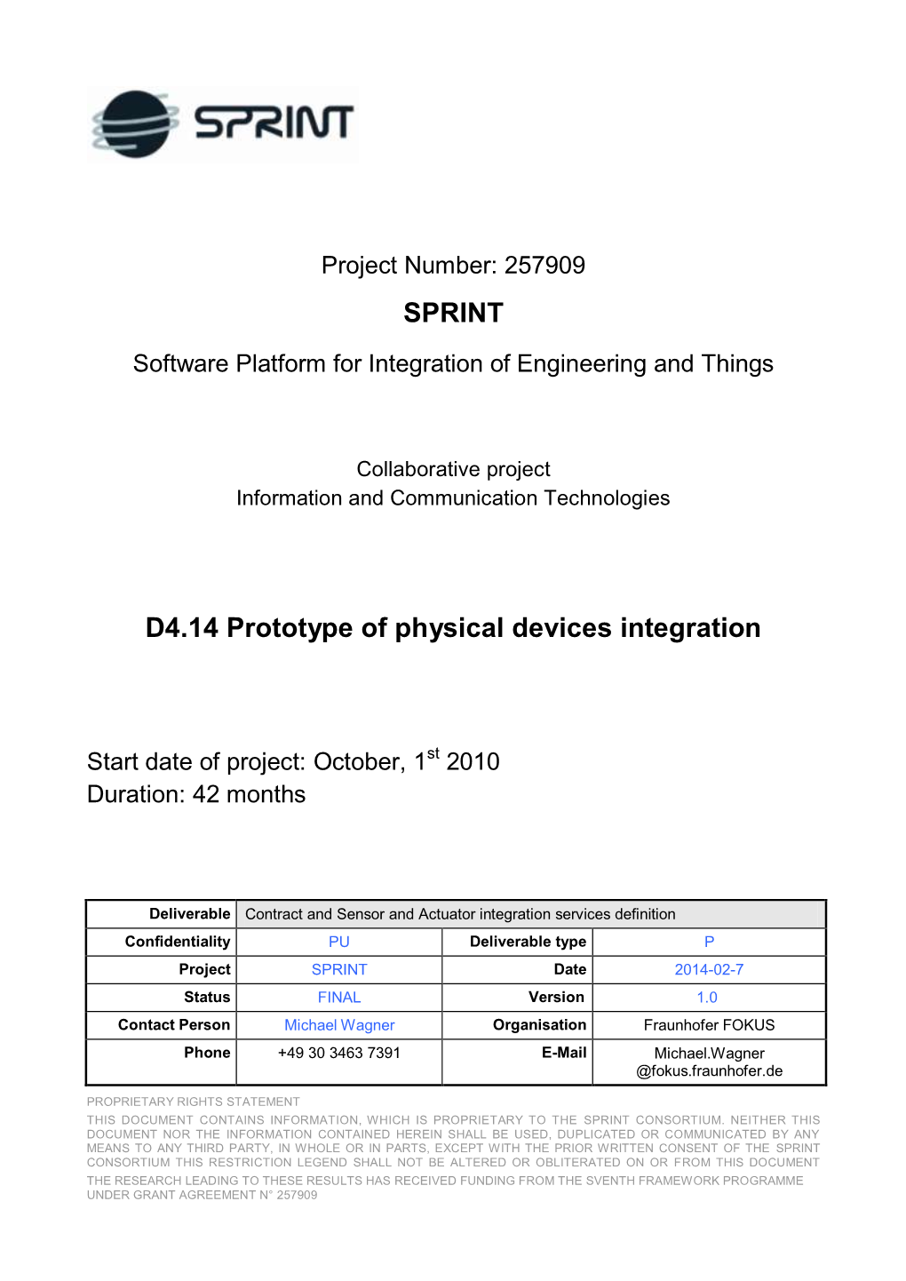 D4.14 Prototype of Physical Devices Integration