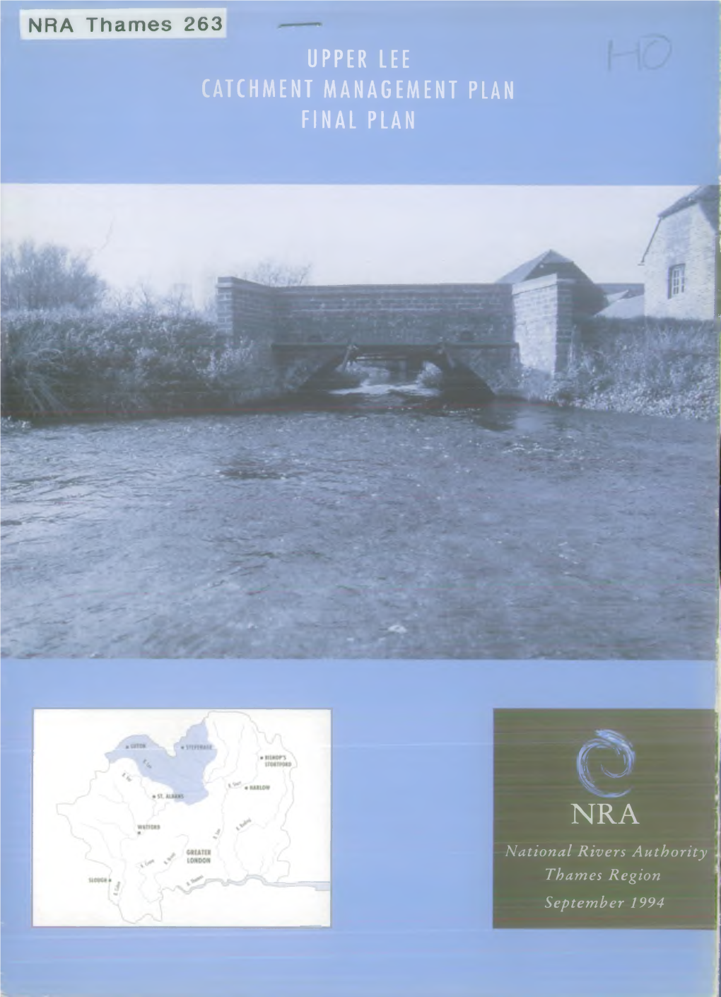 NRA Thames 263 UPPER LEE CATCHMENT MANAGEMENT PLAN FINAL PLAN