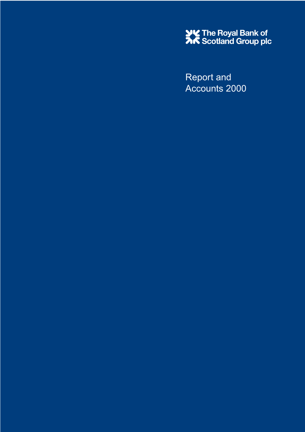 Report and Accounts 2000
