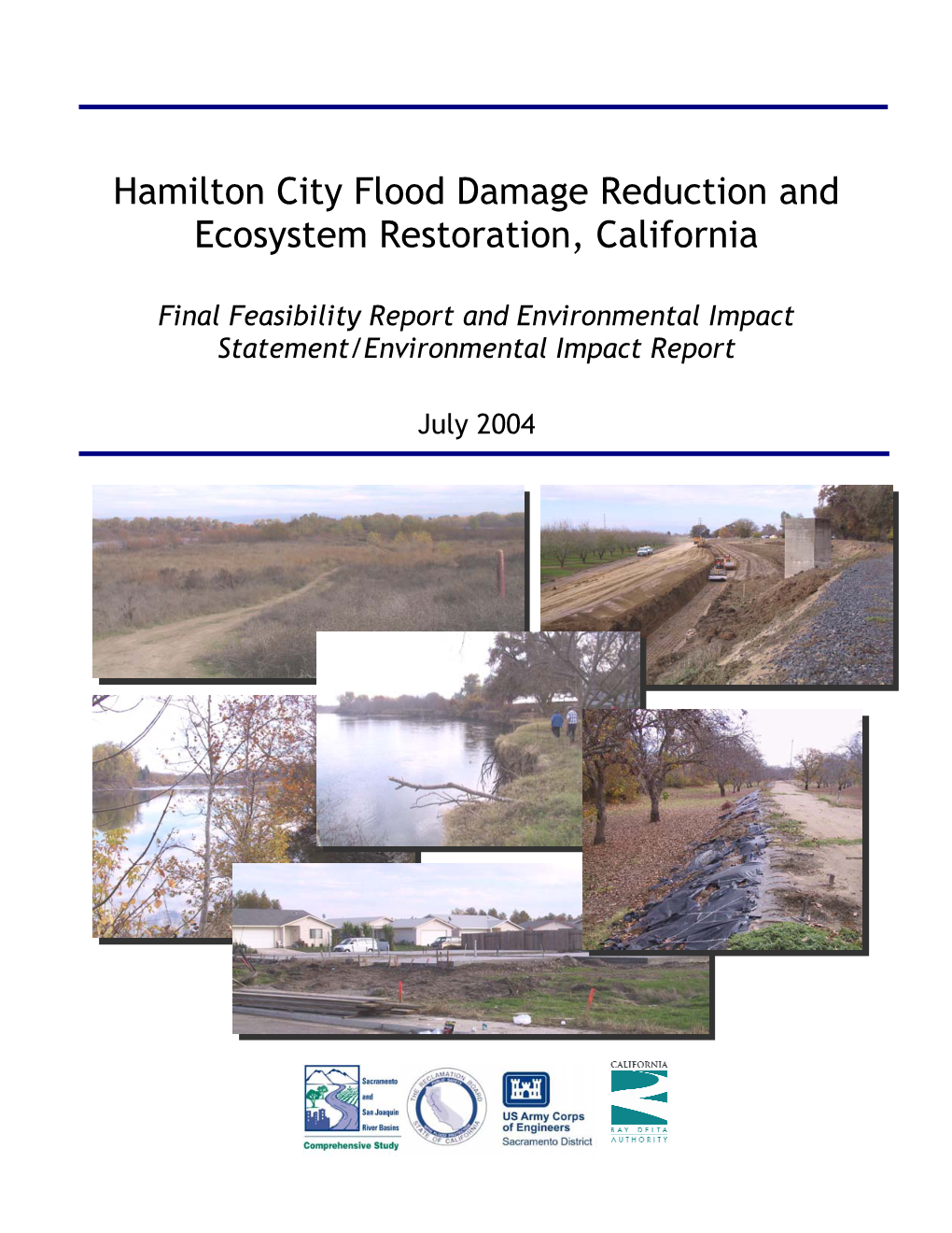 Hamilton City Flood Damage Reduction and Ecosystem Restoration, California