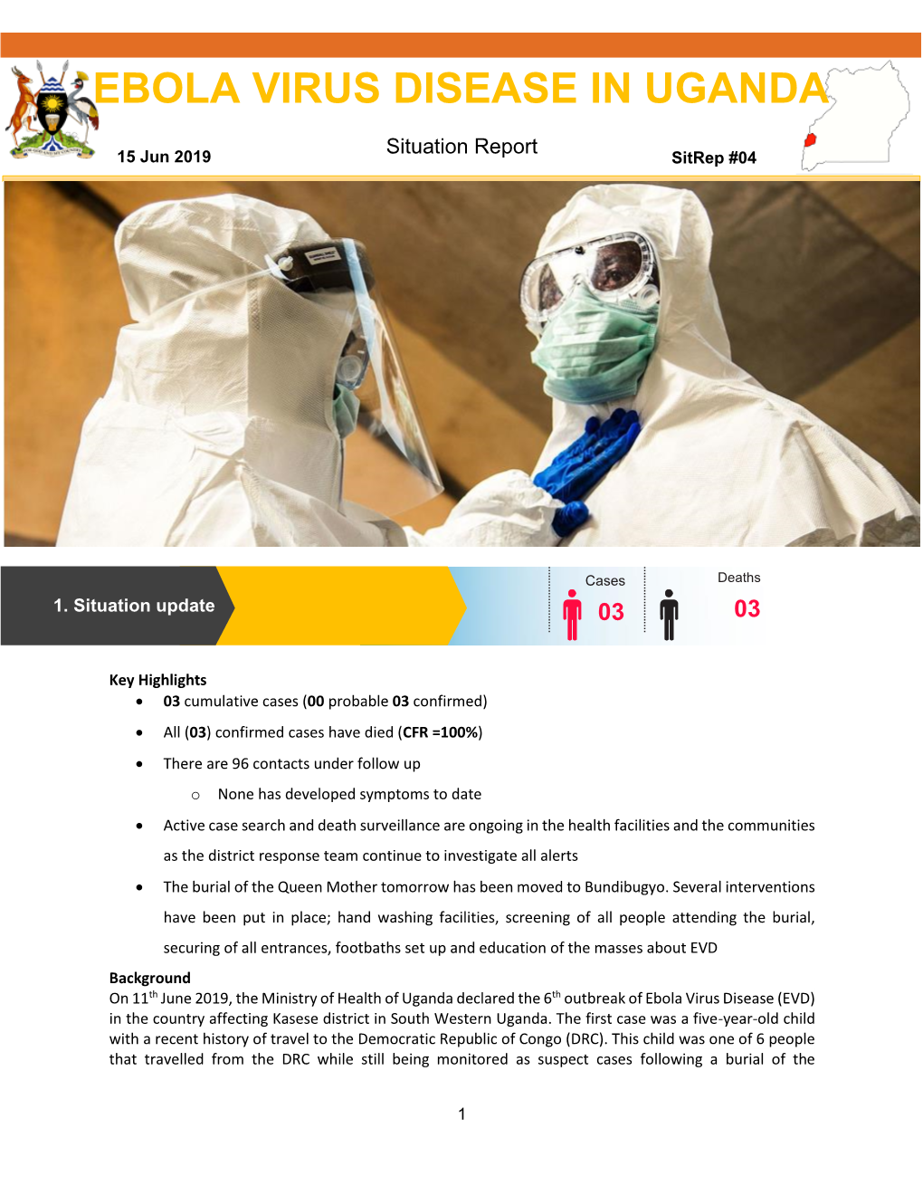 Ebola Virus Disease in Uganda