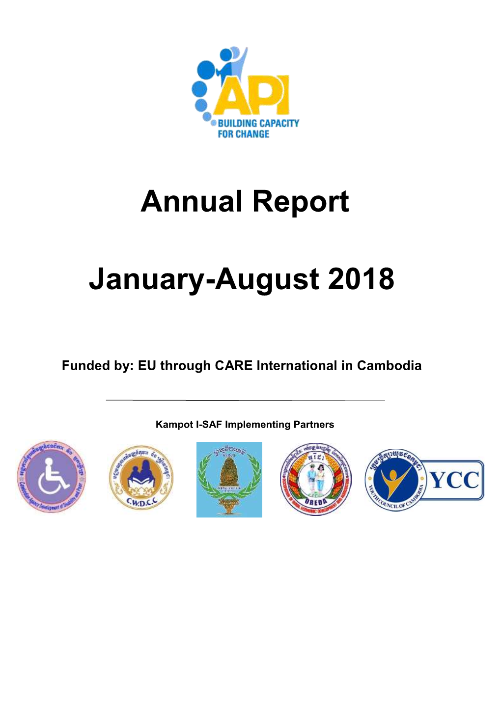 Implementation of the Social Accountability Framework (I-SAF