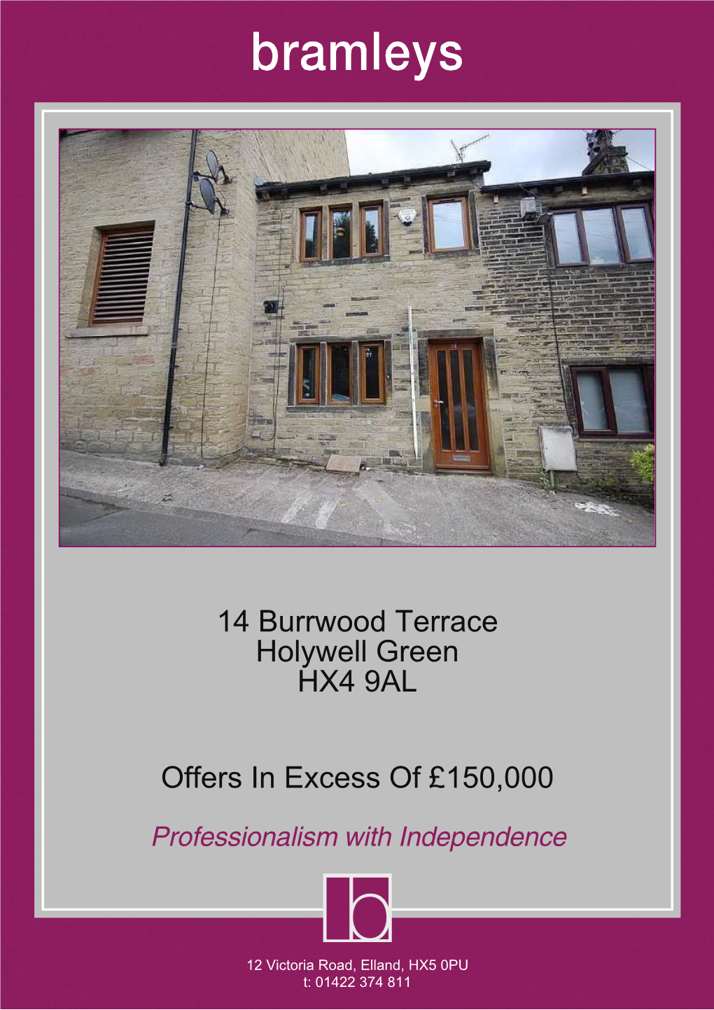 14 Burrwood Terrace Holywell Green HX4 9AL Offers in Excess Of