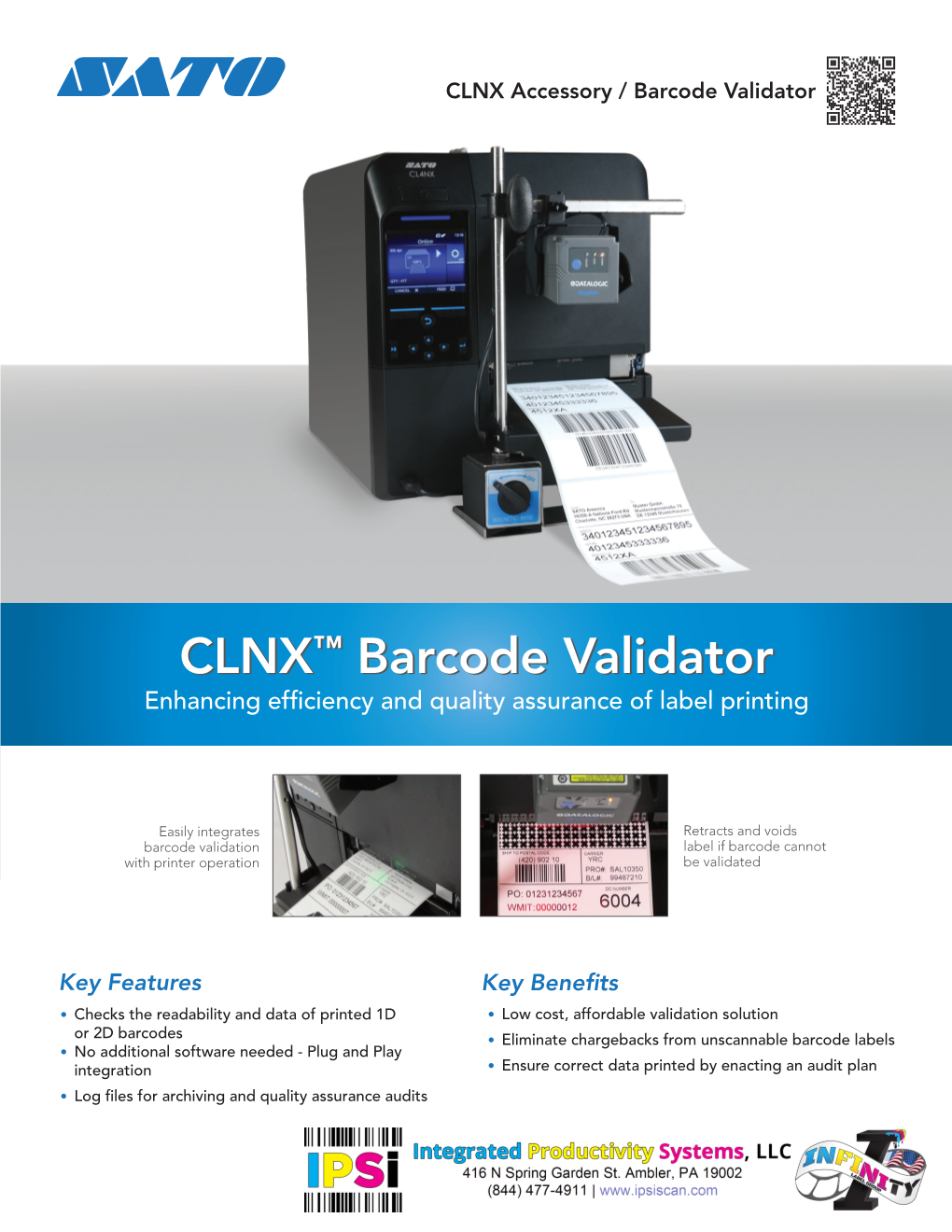 CLNX™ Barcode Validator