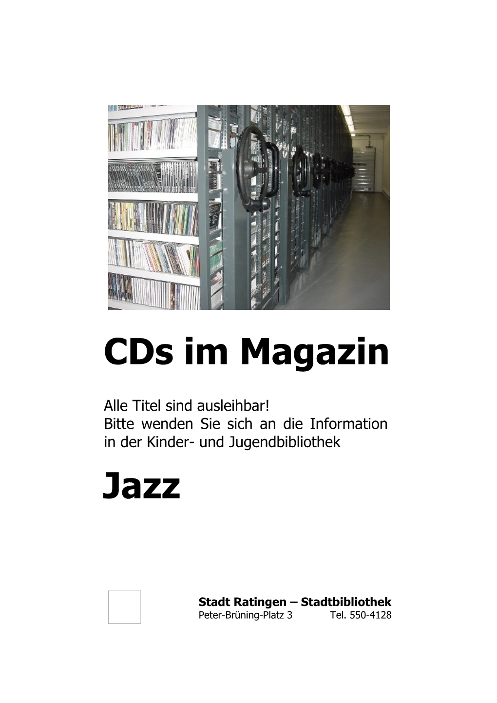 Cds Im Magazin Jazz