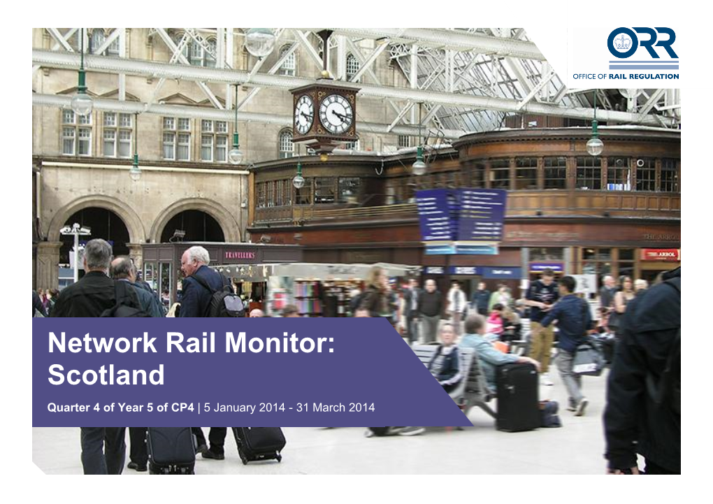 Network Rail Monitor (Scotland)