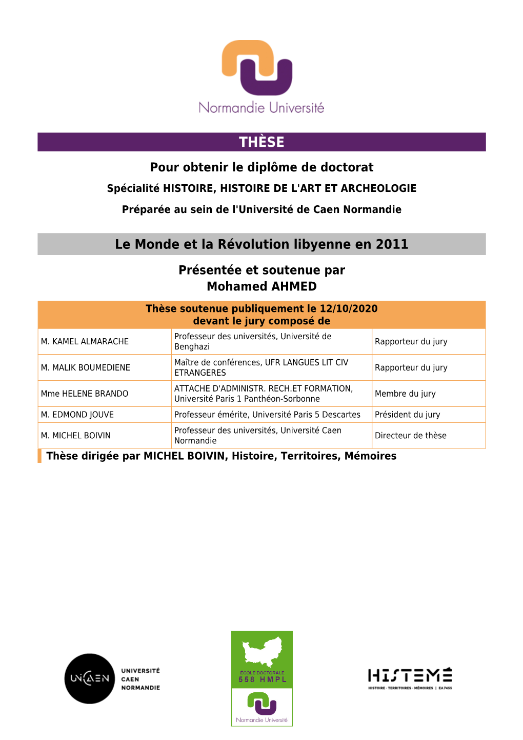 Le Monde Et La Révolution Libyenne En 2011