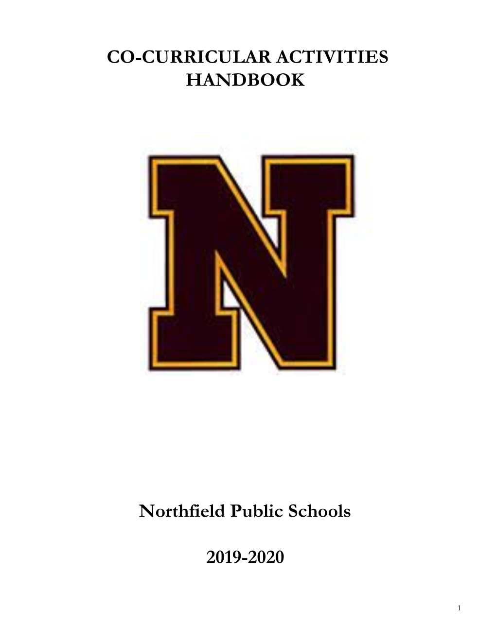 Co-Curricular Activities Handbook