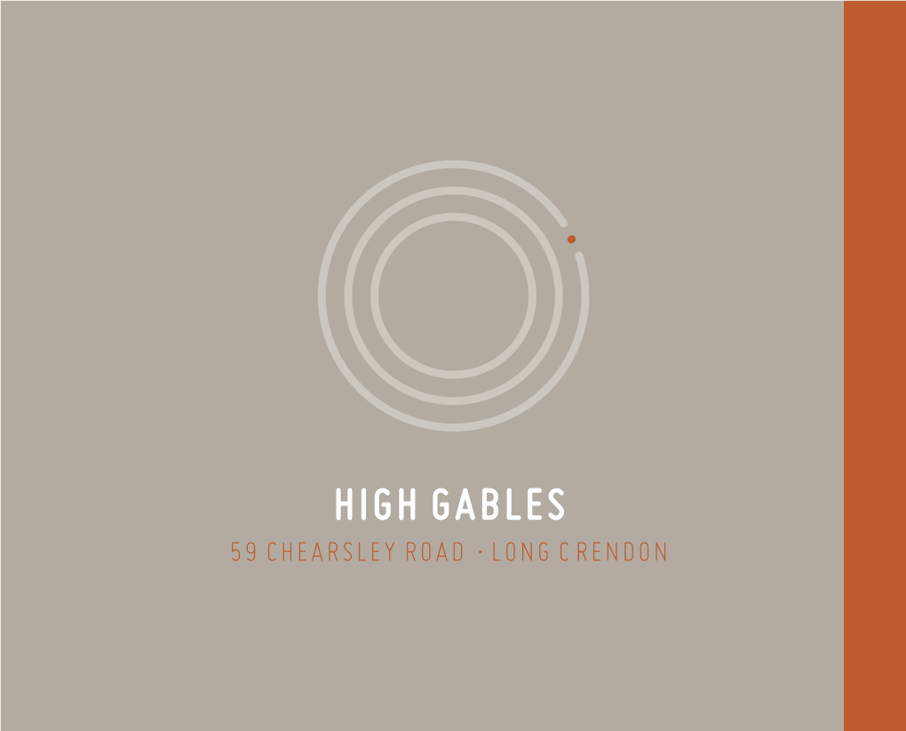 High Gables 59 Chearsley Road