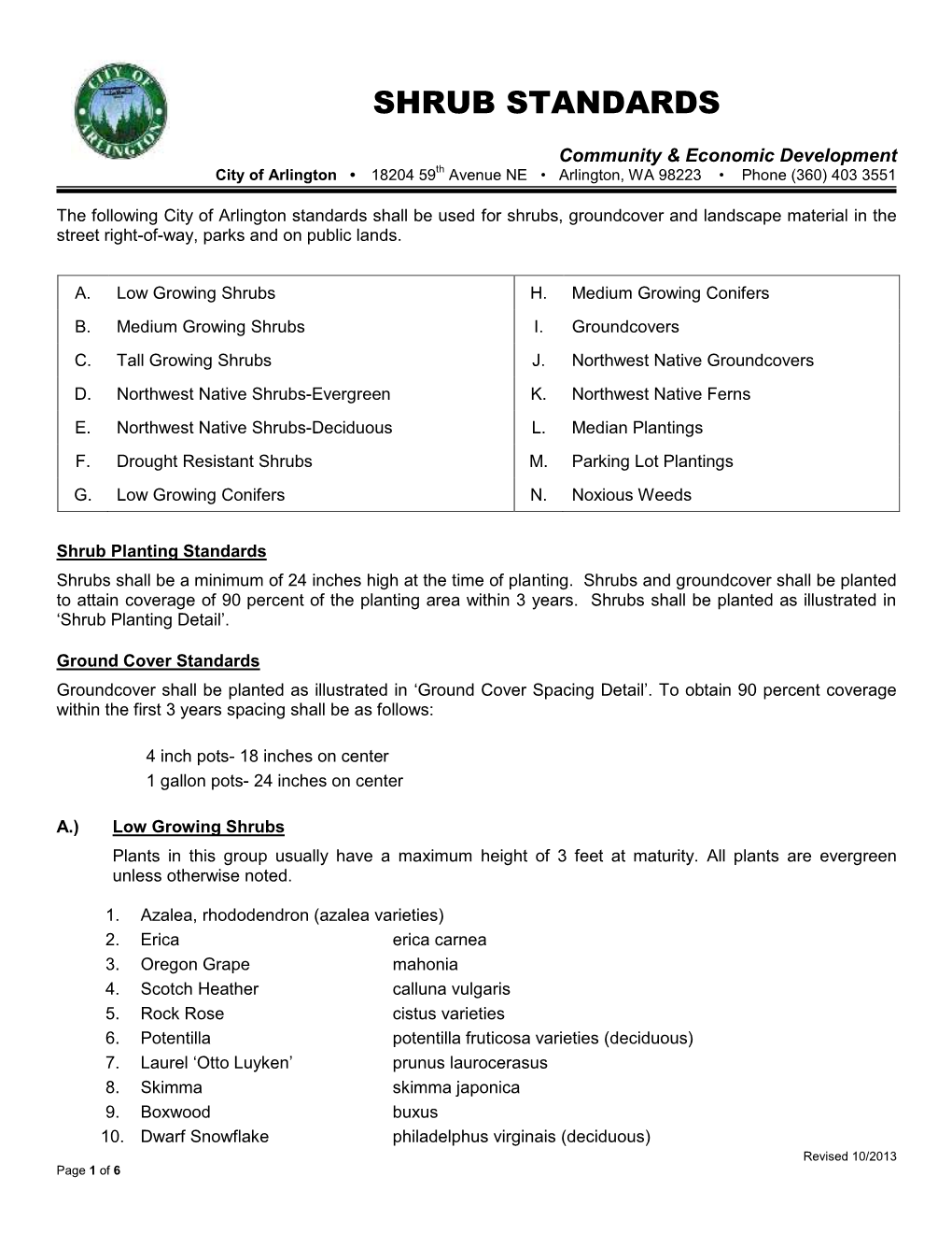 Land Use Reviews by Public Works