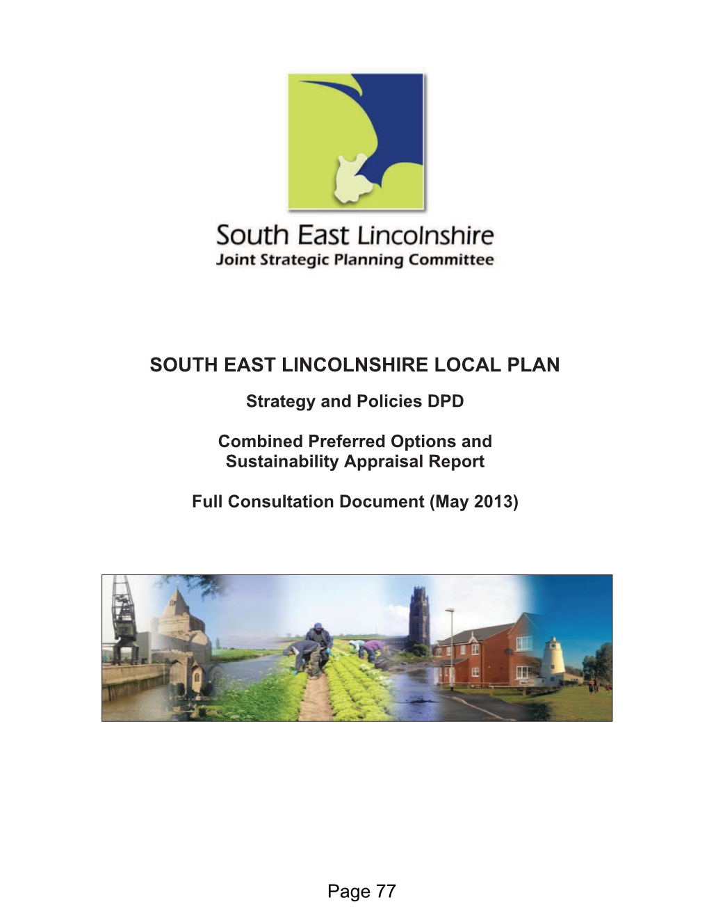 South East Lincolnshire Local Plan