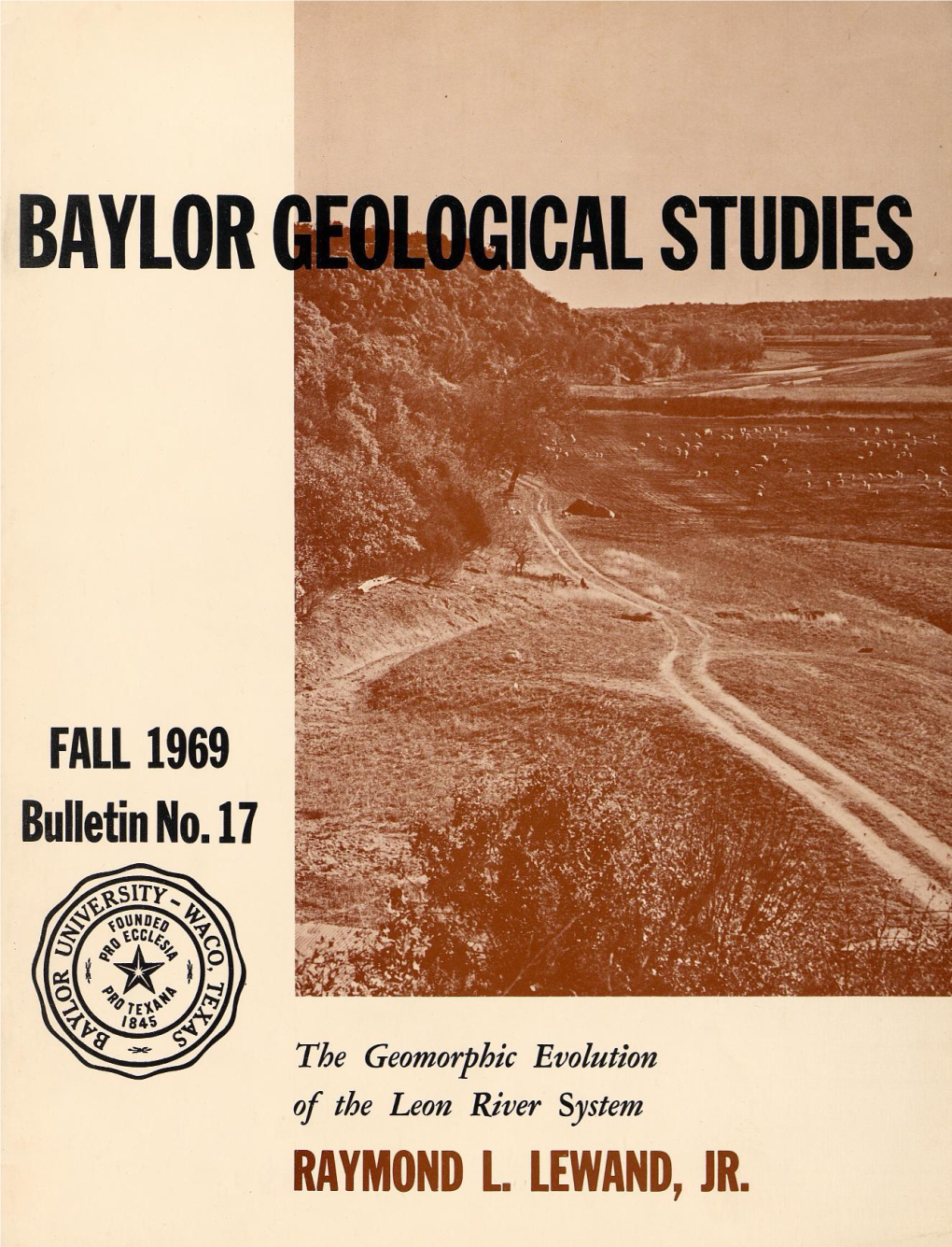 FALL 1969 Bulletin 17 RAYMOND L