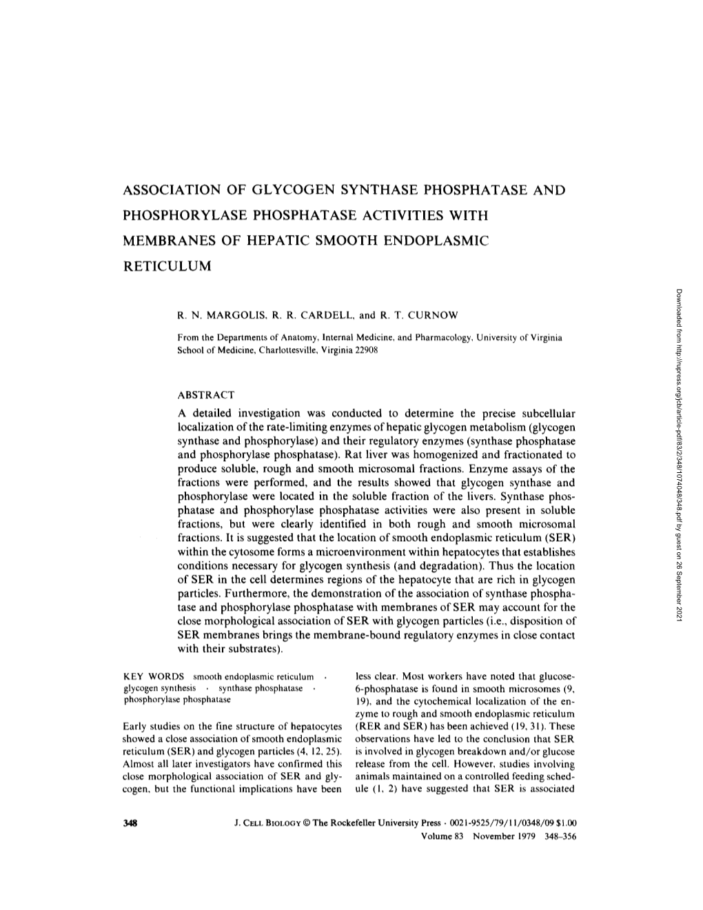 Association of Glycogen Synthase Phosphatase And