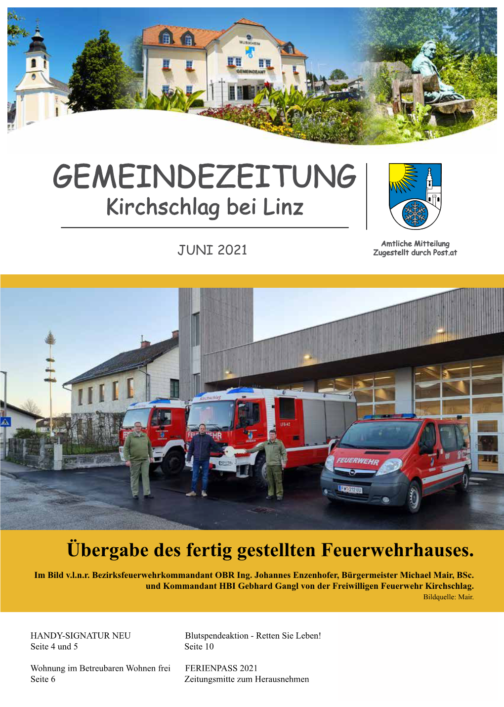 Gemeindezeitung Kirchschlag Bei Linz