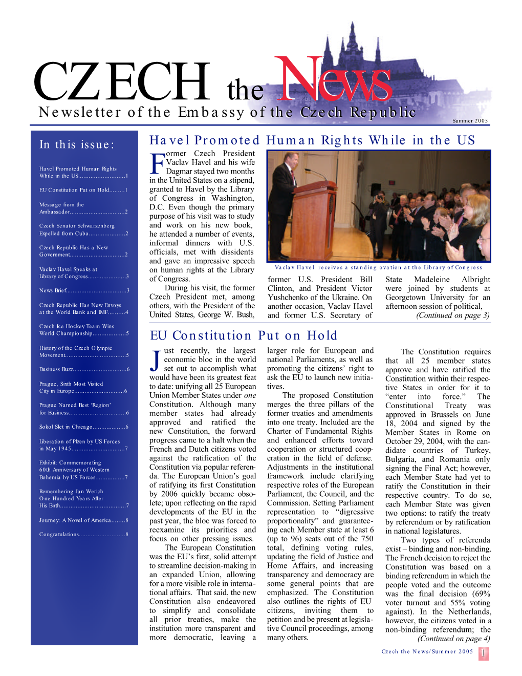 Czech the News Summer/2005