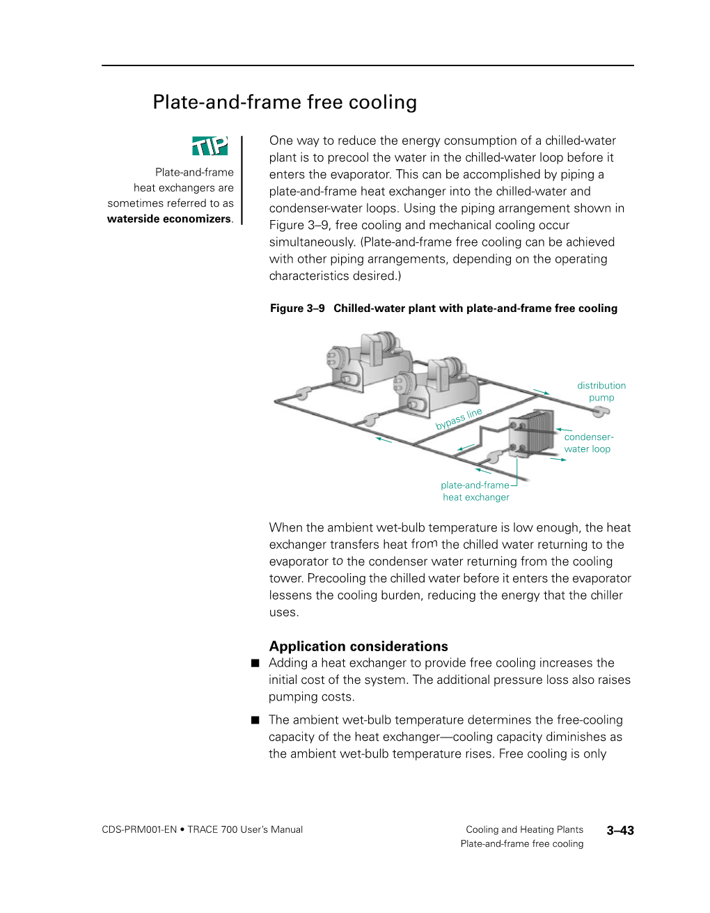 Plate-And-Frame Free Cooling