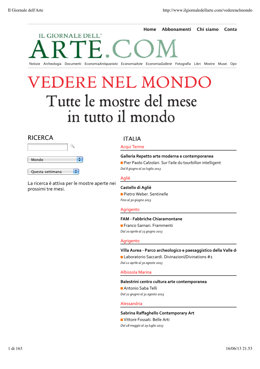 Il Giornale Dell'arte