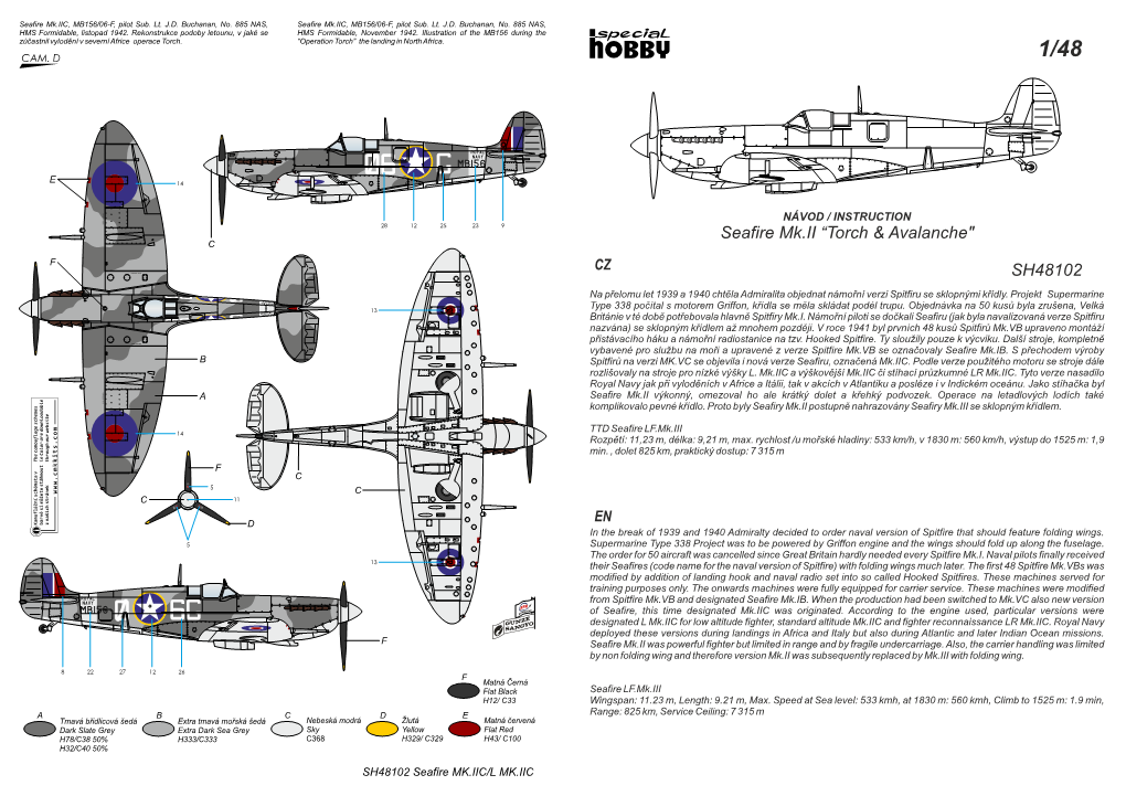 Seafire Mk.II “Torch & Avalanche