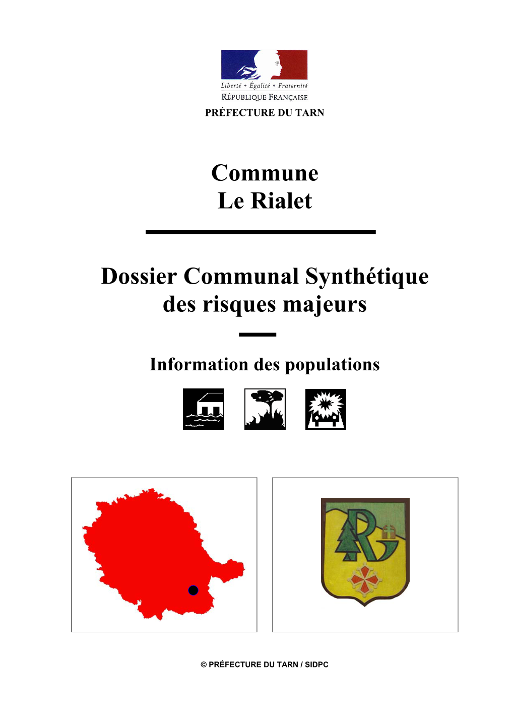Commune Le Rialet Dossier Communal Synthétique Des Risques
