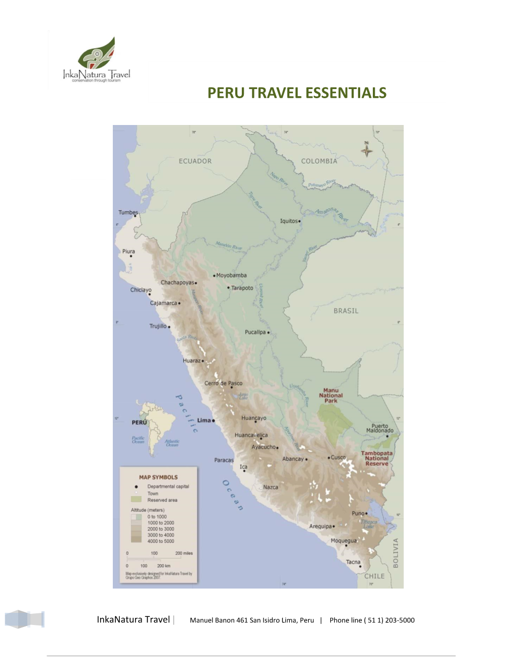 Peru Travel Essentials