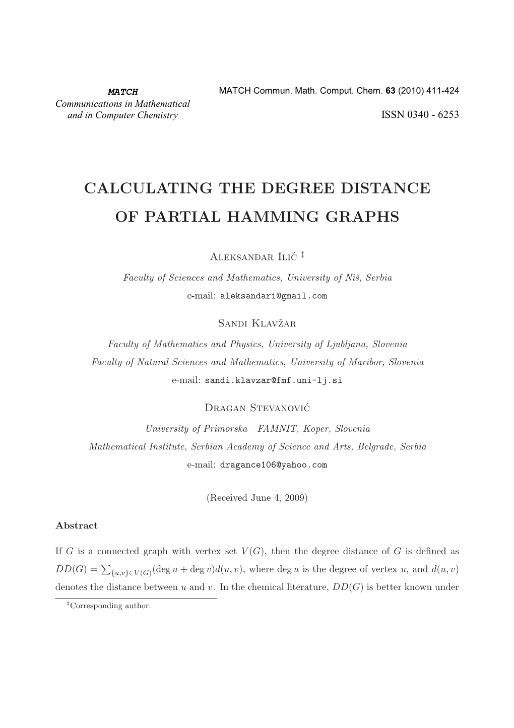 Calculating the Degree Distance of Partial Hamming Graphs