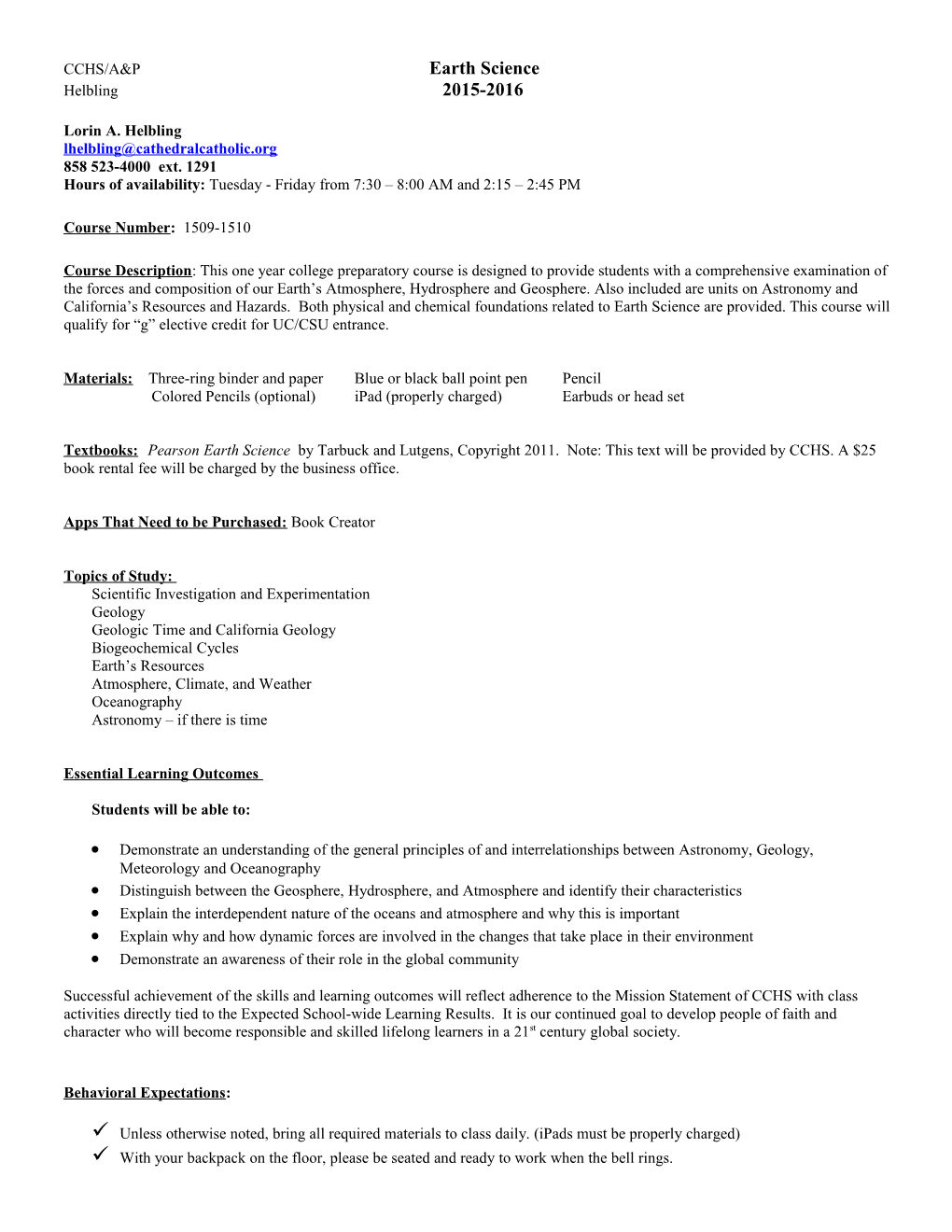 Introduction to Laboratory Sciences