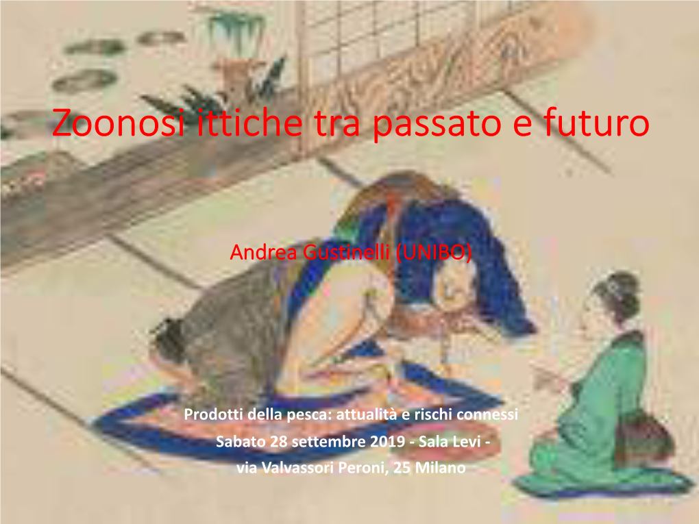 Zoonosi Ittiche Tra Passato E Futuro