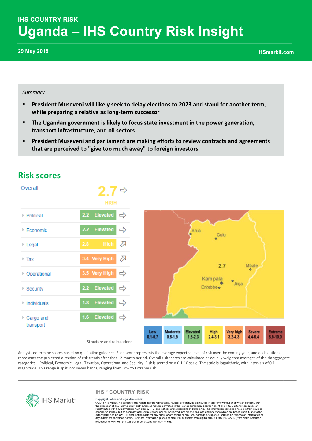 Uganda – IHS Country Risk Insight