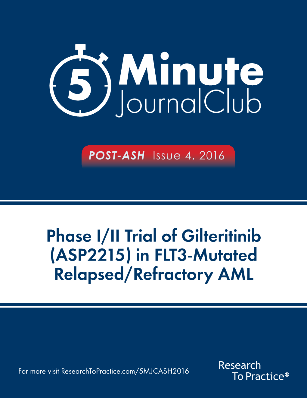 In FLT3-Mutated Relapsed/Refractory AML